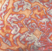 [23000613A] Cuivre Oxydé 203 Rouge 95 x 95 mm - 