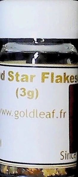 ETOILE D'OR ALIMENTAIRE en flacon (3 g)