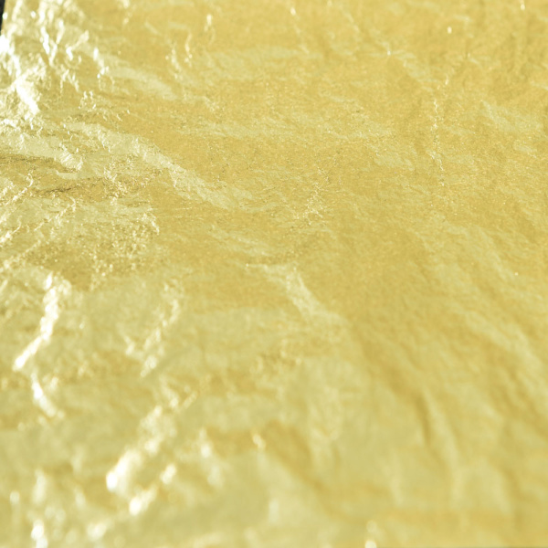 Or 20 carats Citron foncé 80 x 80 mm Libre - Le carnet de 25 feuilles