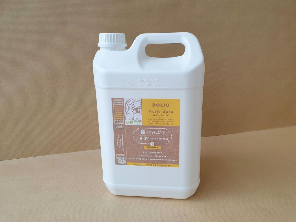 [X00001426] HUILE DURE NATURELLE DOLIO - 5 litres